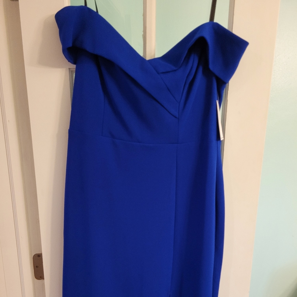 Royal Blue Premier Amour bodycon cocktail dress